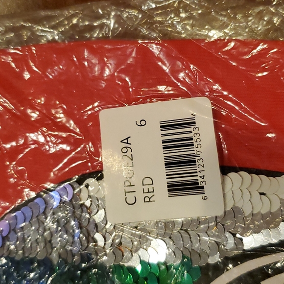 *4 for $18* ps by aeropostale nwt lion football t shirt sequin 6 - Picture 4 of 4